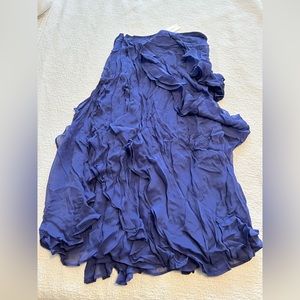 Anthropology Ruffle Skirt!